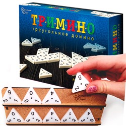 Нескучные Игры Игра "Тримино" (треугольное домино)