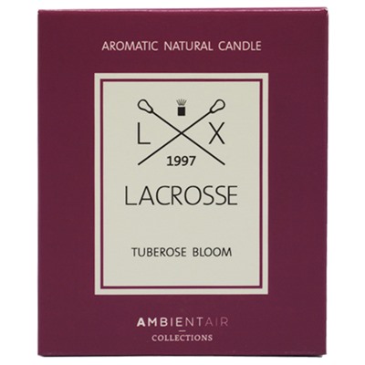 Свеча ароматическая Lacrosse, Тубероза, 40 ч
