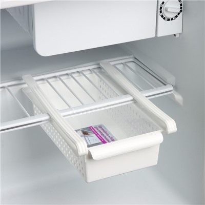 Органайзер для холодильника «Лофт», 23,5×14,7×7,7 см, цвет белый