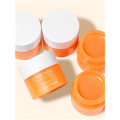 CARE:NEL - МАСКА ДЛЯ ГУБ НОЧНАЯ С ЭКСТРАКТОМ АБРИКОСА APRICOT LIP NIGHT MASK, 5 ГР