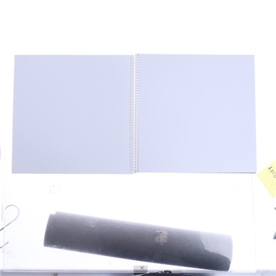 Тетрадь-скетчбук 290х290 мм, 32 листа на гребне "Под звездным небом", обложка мелованный картон, глянцевая ламинация, блок 160 г/м², с пошаговыми эскизами
