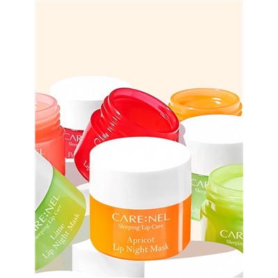 CARE:NEL - МАСКА ДЛЯ ГУБ НОЧНАЯ С ЭКСТРАКТОМ АБРИКОСА APRICOT LIP NIGHT MASK, 5 ГР