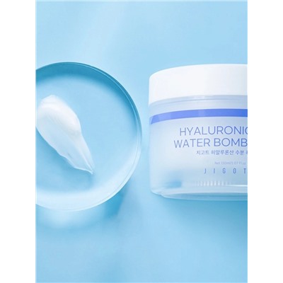 JIGOTT - КРЕМ ДЛЯ ЛИЦА УВЛАЖНЯЮЩИЙ С ГИАЛУРОНОВОЙ КИСЛОТОЙ HYALURONIC ACID WATER BOMB CREAM, 150 МЛ