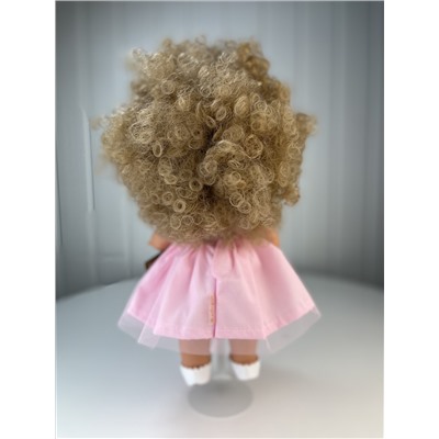 Кукла "Бетти", кудрявая, в праздничном платье, 30 см, арт. 3141