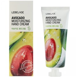 LEBELAGE Крем для рук увлажняющий АВОКАДО Avocado Moisturizing Hand Cream, 100 мл